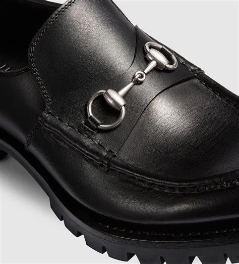 gucci lug sole loafer dupe|gucci lug sole horsebit loafer.